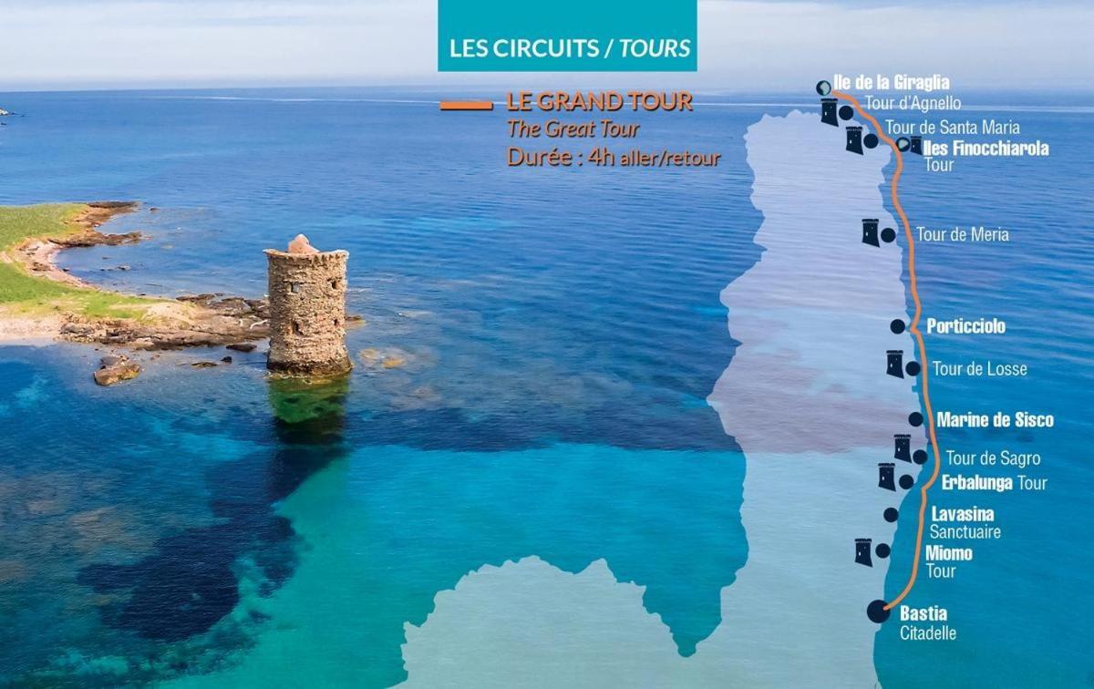 Appartement Vue Sur Mer Santa-Maria-di-Lota Exteriér fotografie